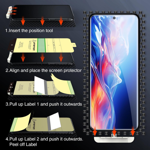 LK Samsung Galaxy Z Flip 7 Ekran Koruyucu (3 Adet)