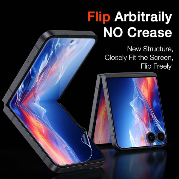 LK Samsung Galaxy Z Flip 7 Ekran Koruyucu (3 Adet)