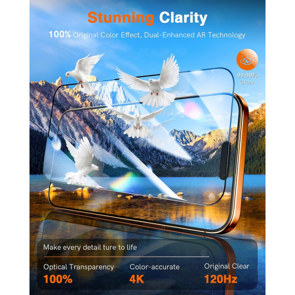 LK iPhone 17 Pro Max Ekran Koruyucu (2 Adet)