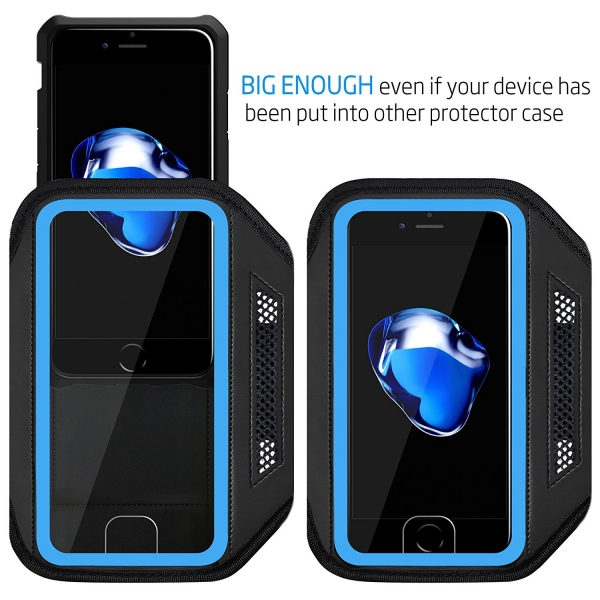LOVPHONE iPhone 8 Plus/7 Plus/6S Plus/6 Plus Kou Kol Band-Blue