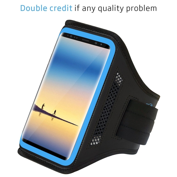 LOVPHONE Samsung Galaxy Note 8 Kou Kol Band-Blue