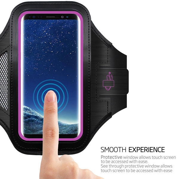 LOVPHONE Samsung Galaxy S8 Kou Kol Band-Rosy