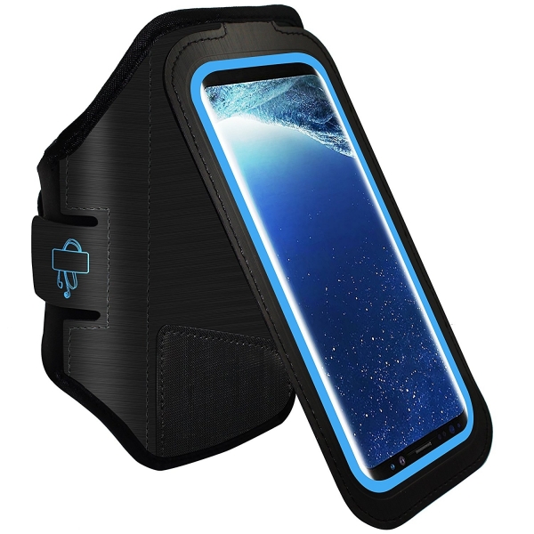 LOVPHONE Samsung Galaxy S8 Kou Kol Band-Blue