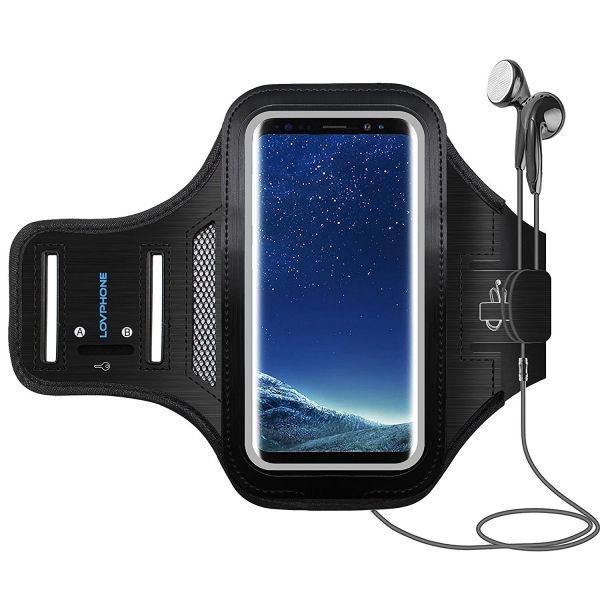 LOVPHONE Samsung Galaxy S8 Kou Kol Band-Blue