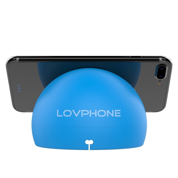 LOVPHONE Soft Silikon Telefon ve Tablet Tutucu-Blue