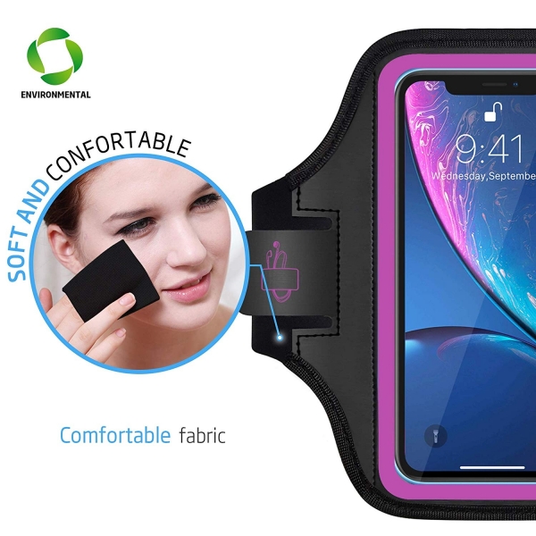 LOVPHONE iPhone XR Kou Kol Band-Rosy