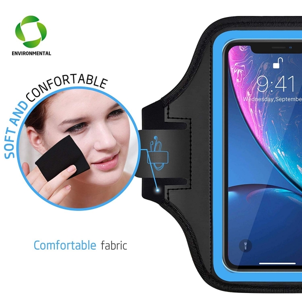 LOVPHONE iPhone XR Kou Kol Band-Blue