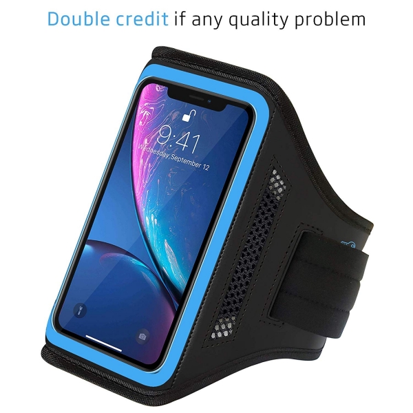 LOVPHONE iPhone XR Kou Kol Band-Blue