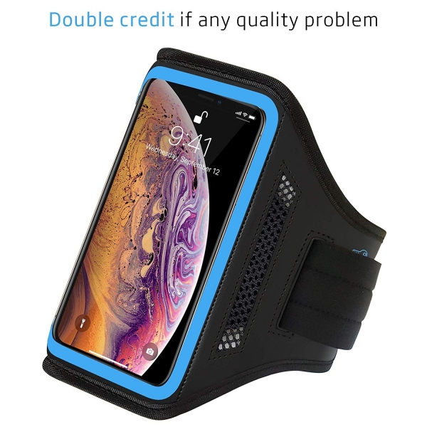 LOVPHONE iPhone XS Max Kou Kol Band-Blue