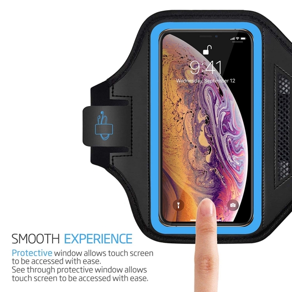 LOVPHONE iPhone XS Max Kou Kol Band-Blue