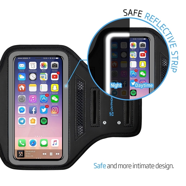 LOVPHONE iPhone X Ko�u Kol Band�-Grey