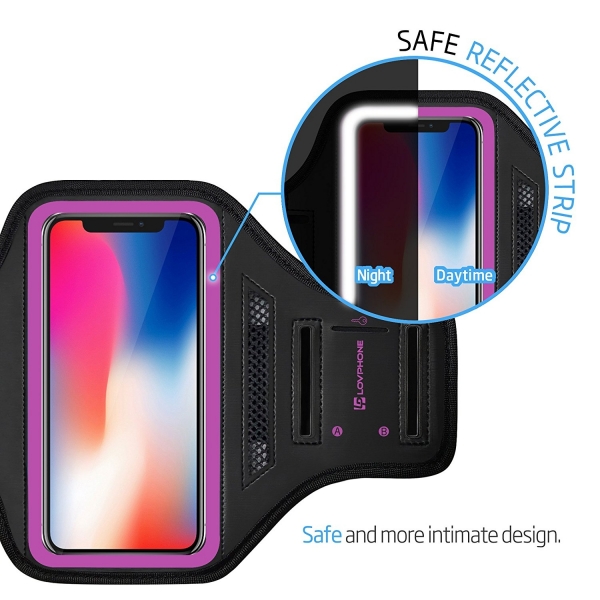 LOVPHONE iPhone X Ko�u Kol Band�-Rosy