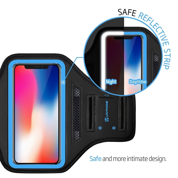 LOVPHONE iPhone X Ko�u Kol Band�-Blue