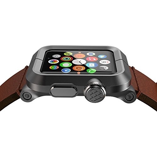 LUNATIK Apple Watch Seri 1 Klf/Deri Kay (42mm)