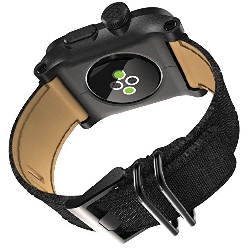 LUNATIK Apple Watch Seri 1 K�l�f/Kanvas Kay�� (42mm)