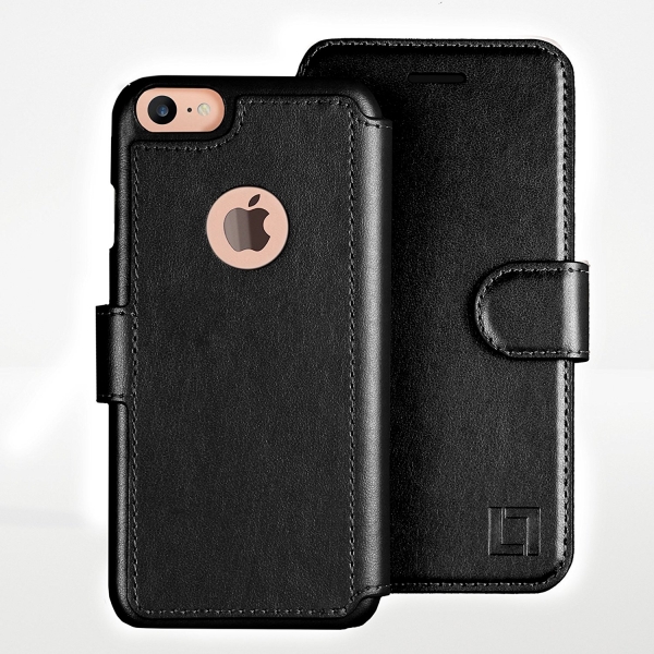 LUPA iPhone 7 Plus Slim Czdan Klf-Black