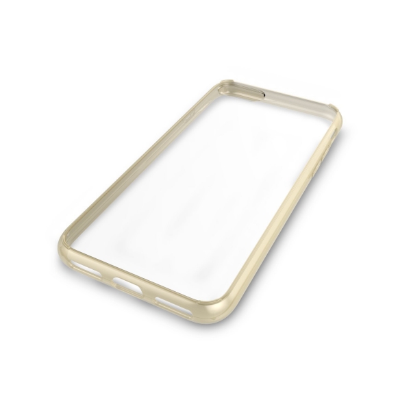 LUVVITT Apple iPhone 7 Hybrid Klf-Transparent Gold