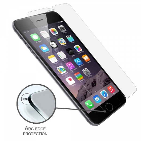 LUVVITT Apple iPhone 7 Plus Temperli Cam Ekran Koruyucu