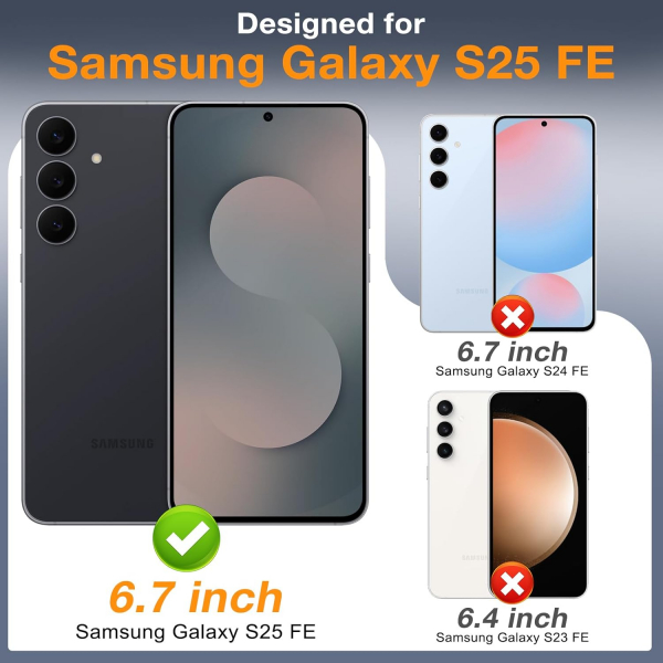 LYWHL Galaxy S25 FE Ekran Koruyucu (3 Adet)