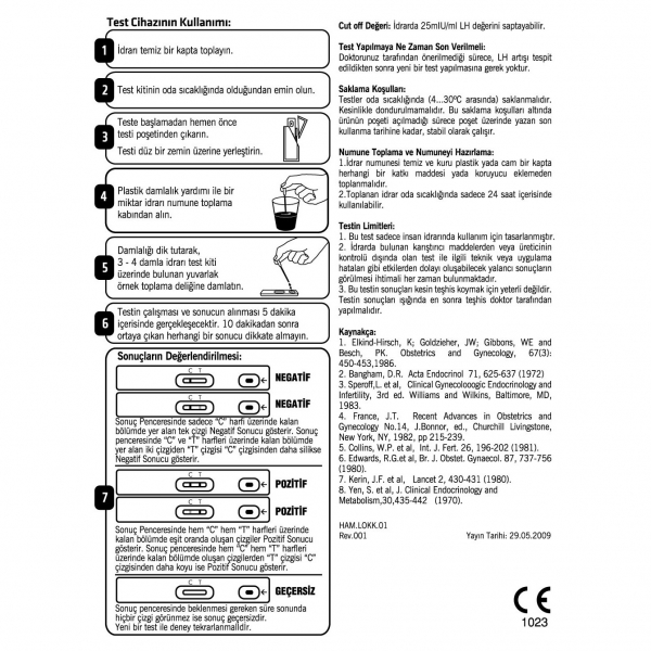 Laboquick Kaset Tipi Ovulasyon Testi (80 Adet)