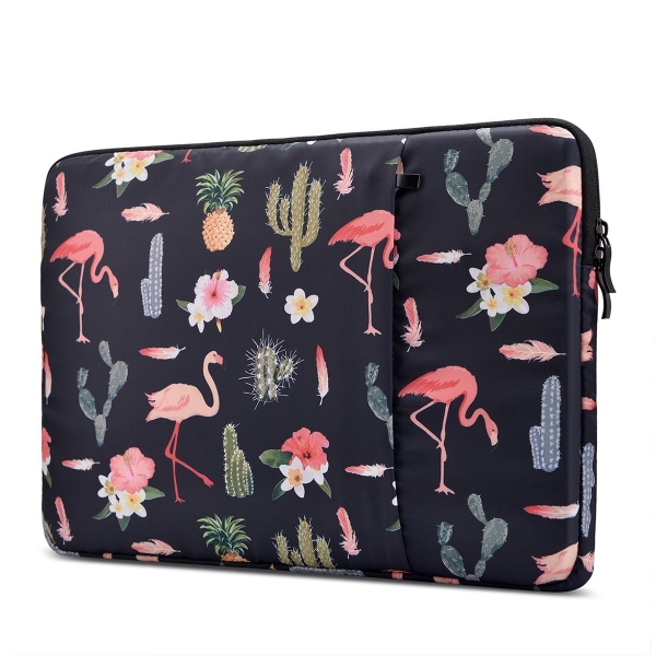 Lamyba MacBook Pro Laptop Sleeve (13 in / Touch Bar)-Flamingo