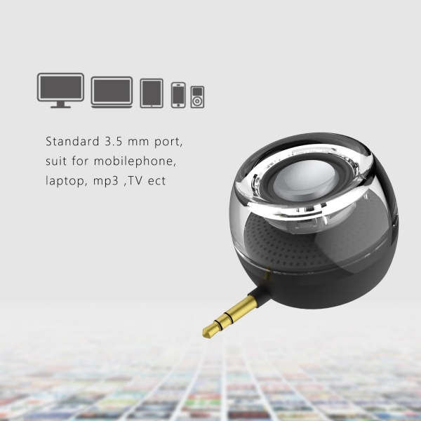 Leadsound Portatif Kablosuz Mini Hoparl�r-Black