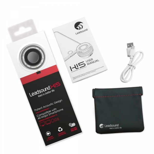 Leadsound Portatif Kablosuz Mini Hoparl�r-Black