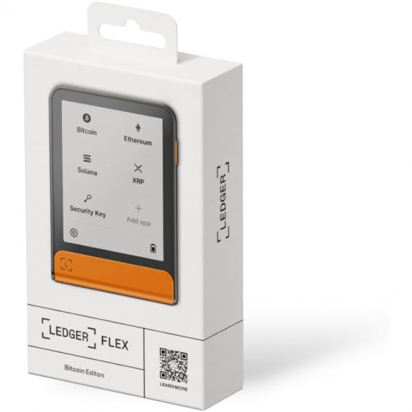 Ledger Flex Kripto Para C�zdan� (Bitcoin Orange)