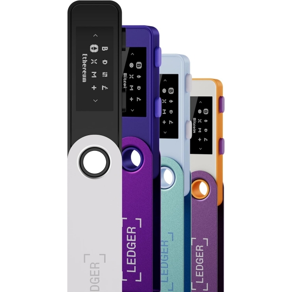 Ledger Nano S Plus Bitcoin Para Czdan (Purple)