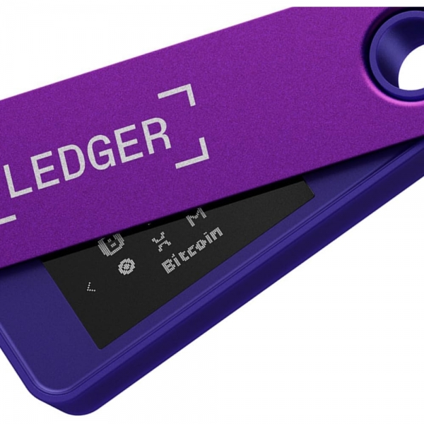 Ledger Nano S Plus Bitcoin Para Czdan (Purple)