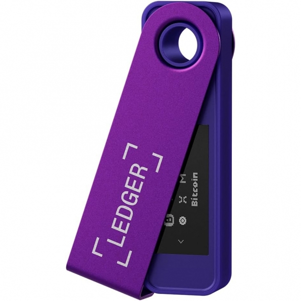 Ledger Nano S Plus Bitcoin Para Czdan (Purple)
