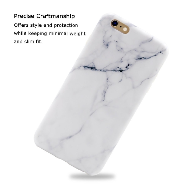 Leminimo iPhone 6 / 6S Slim Klf-White Marble