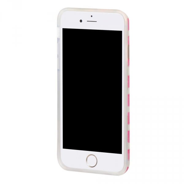 Leminimo iPhone 6 / 6S Slim Klf-Pink Strip
