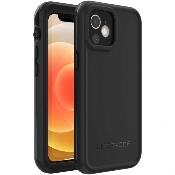 LifeProof Fre Serisi iPhone 12 Mini Su Geirmez Klf -Black