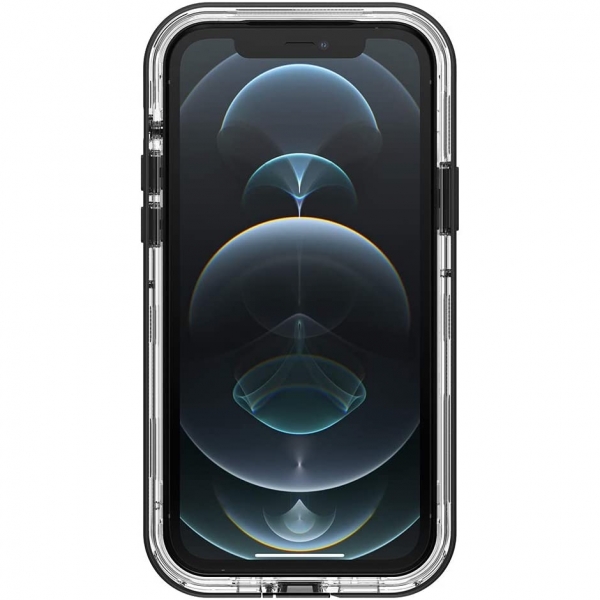 LifeProof Next Serisi iPhone 12 effaf Klf -Black Crystal