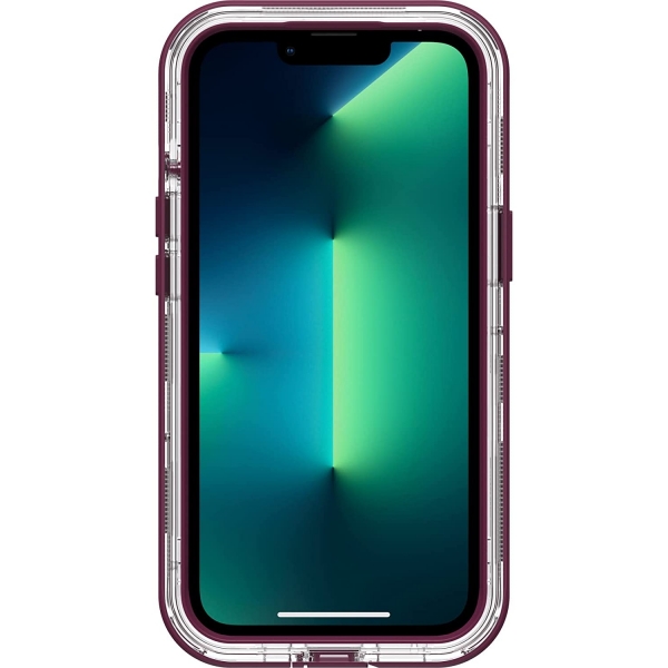 LifeProof Next Serisi iPhone 13 Pro effaf Klf -Purple Clear