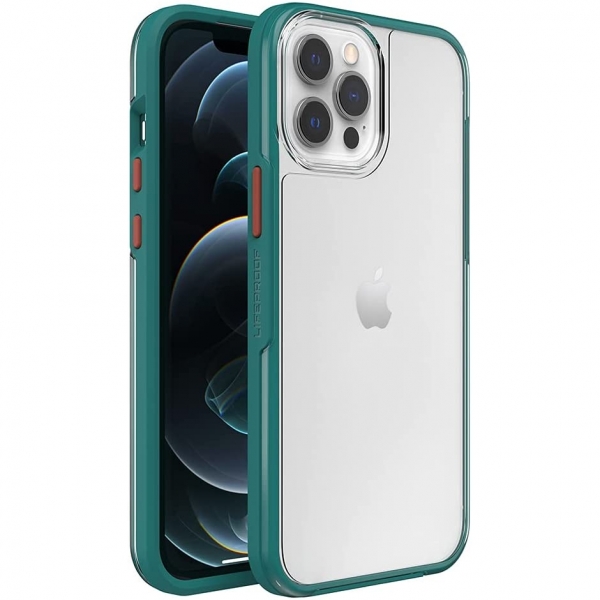 LifeProof See Serisi iPhone 12 Pro Max Klf -Clear Green