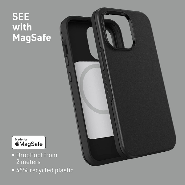 LifeProof See Serisi iPhone 13 Pro MagSafe Uyumlu Klf -Black