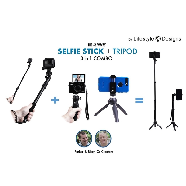 LifeStyle Designs HD Selfie ubuu/Tripod