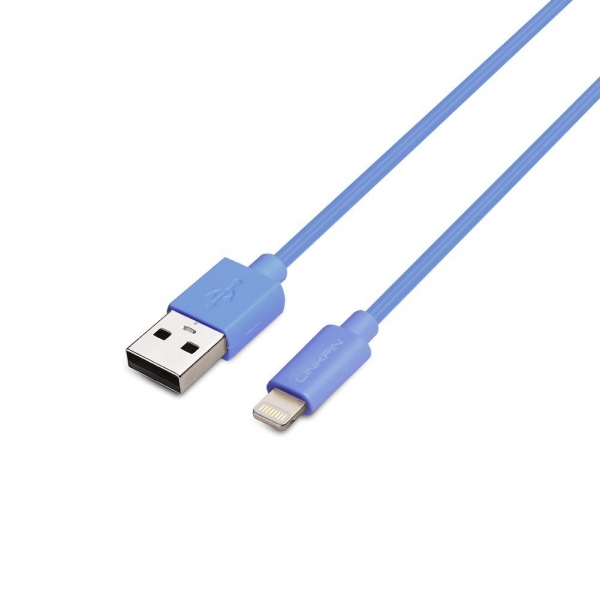 Linkpin 8 Pin USB Lightning Kablo (0.15M)-Blue