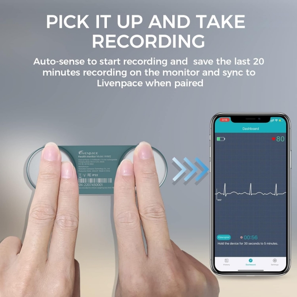 Livenpace Akll HR zleme Cihaz 