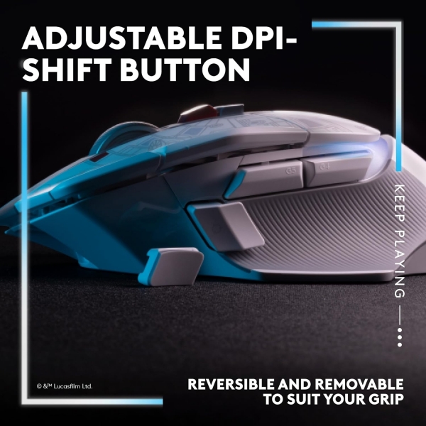 Logitech G502 X Plus Millenium Falcon Kablosuz Mouse 