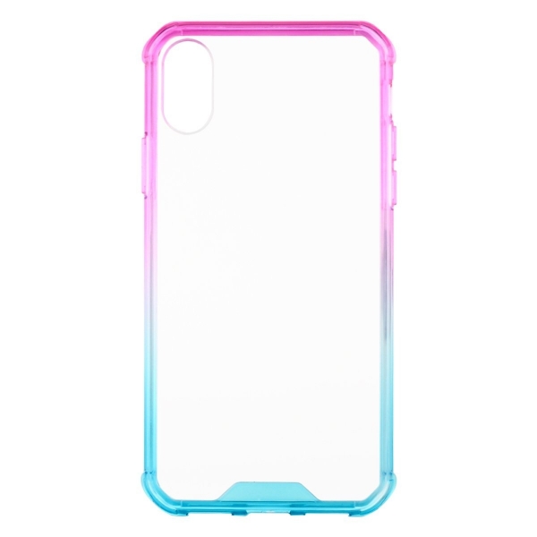 Lontect Apple iPhone X Bumper Klf- Pink Blue