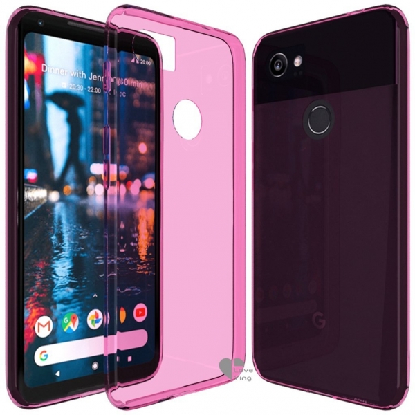 Love Ying Google Pixel 2 XL Silikon Klf-Pink