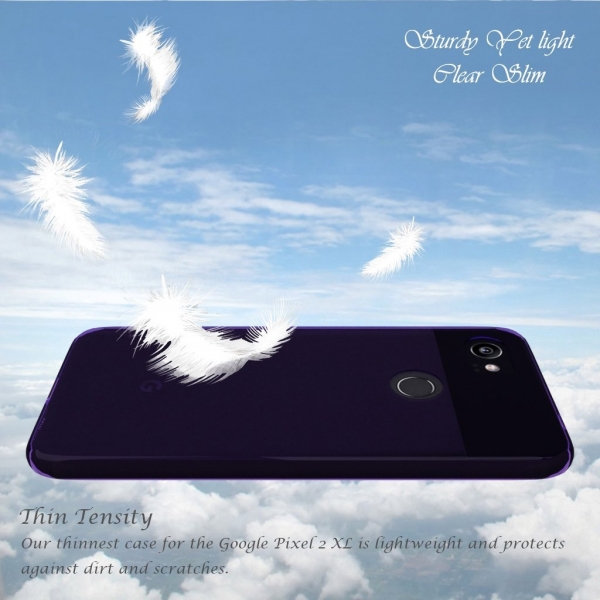 Love Ying Google Pixel 2 XL Silikon Klf-Purple