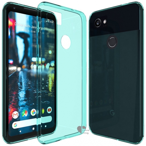 Love Ying Google Pixel 2 XL Silikon Klf-Mint