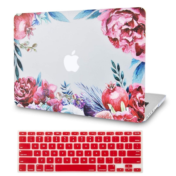 LuvCase Retina Ekran Macbook Air Klf (13 in)(2018)-Classic Roses 