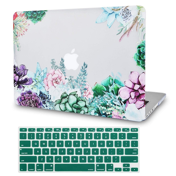 LuvCase Retina Ekran Macbook Air Klf (13 in)(2018)-Floral Cluster