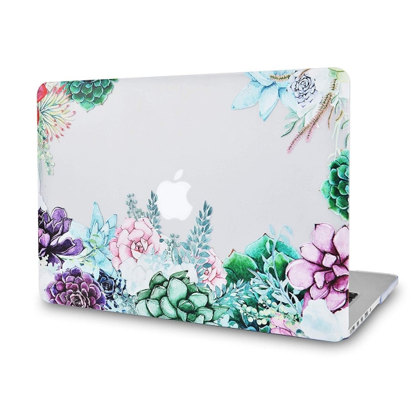 LuvCase Retina Ekran Macbook Air Klf (13 in)(2018)-Floral Cluster