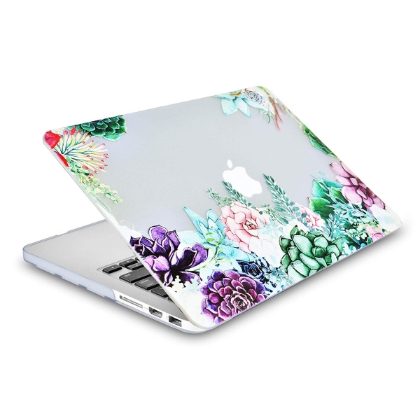 LuvCase Retina Ekran Macbook Air Klf (13 in)(2018)-Floral Cluster